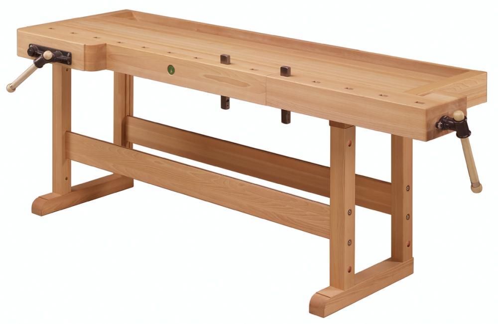 Ulmia Schreinerhobelbank Typ 2-215 2385 x 855 x 900 mm Plattenstärke 65 mm Produktbild Ulmia Schreinerhobelbank Typ 2-215 2385 x 855 x 900 mm Plattenstärke 65 mm