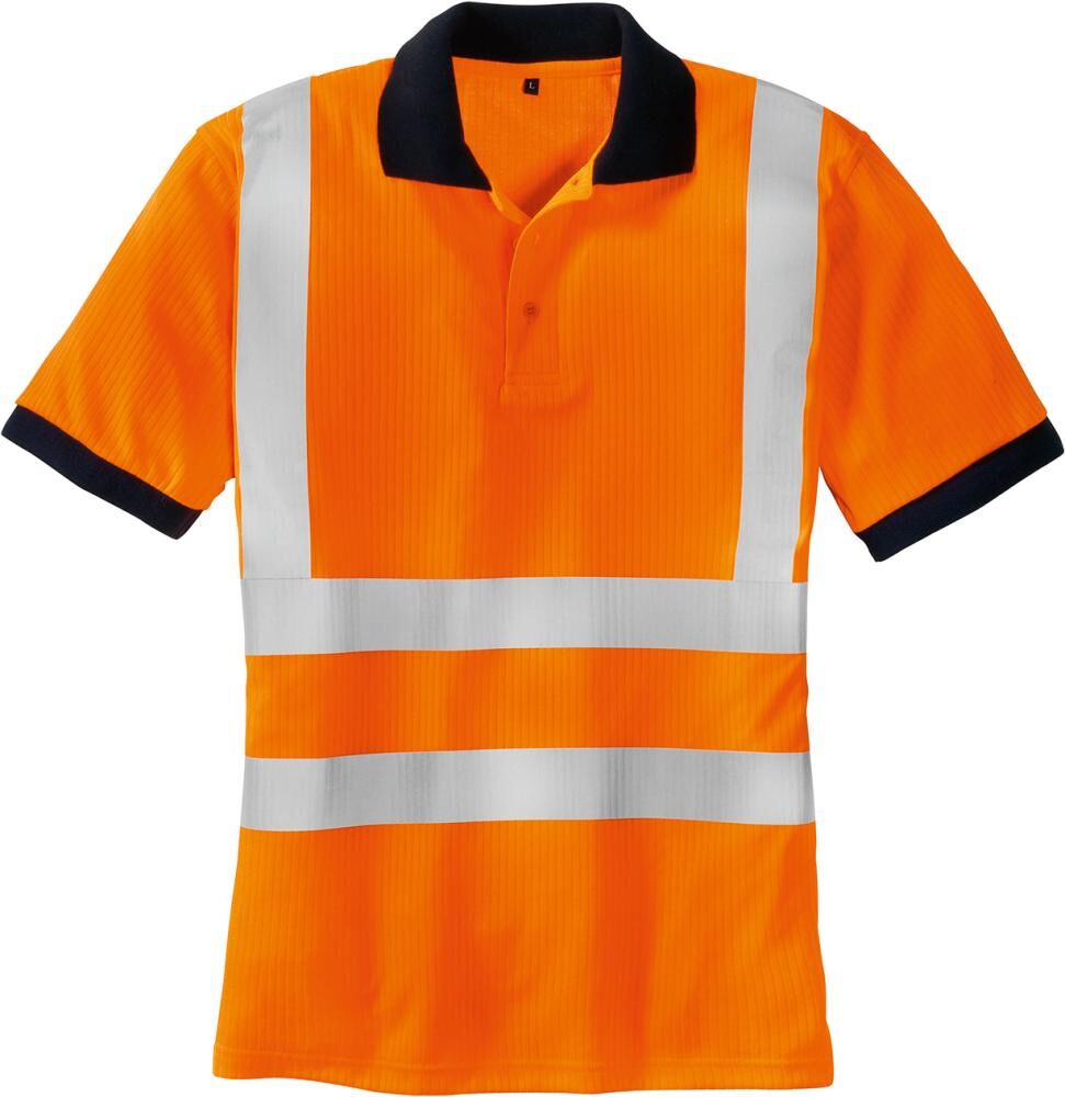 Warnschutz Polo SYLT leuchtorange Gr. XL Warnschutz Polo SYLT leuchtorange Gr. XL