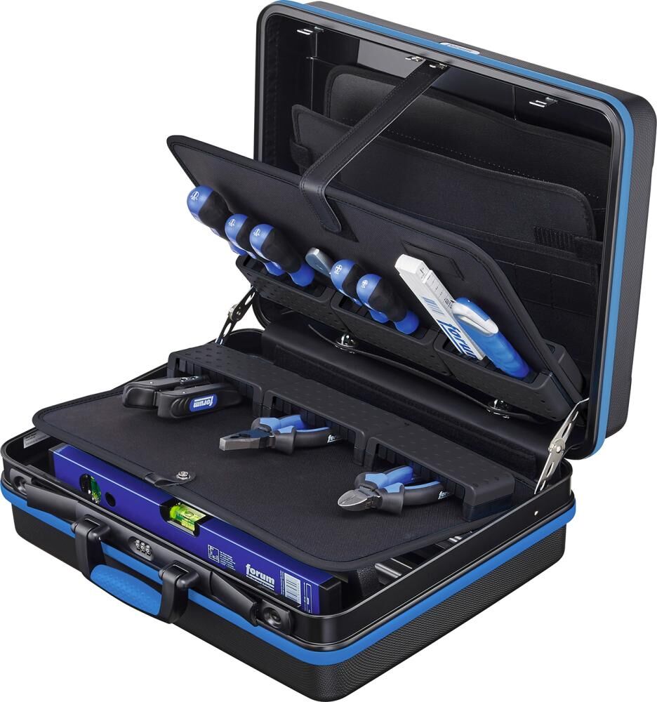 FORUM Werkzeugkoffer ABS 455 x 345 x 160 mm  Produktbild FORUM Werkzeugkoffer ABS 455 x 345 x 160 mm