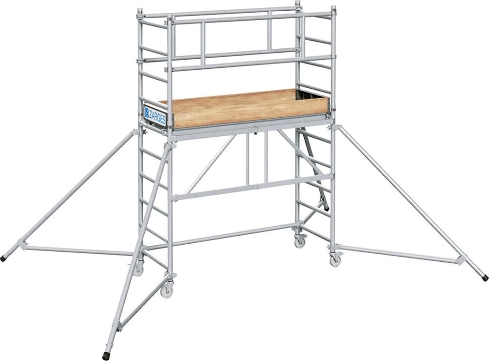 Zarges Arbeitsgerüst PaxTower 1T 0,72 x 1,80 m Arbeitshöhe 3,55 m Produktbild Zarges Arbeitsgerüst PaxTower 1T 0,72 x 1,80 m Arbeitshöhe 3,55 m