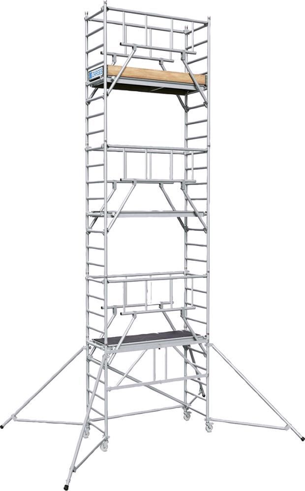 Zarges Arbeitsgerüst PaxTower S-PLUS 1T Arbeitshöhe 7,55 m Produktbild Zarges Arbeitsgerüst PaxTower S-PLUS 1T Arbeitshöhe 7,55 m