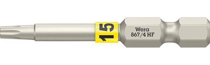 Produktbild Wera Bit zähhart 1/4 Zoll DIN 3126 E6,3 T15x50 mm