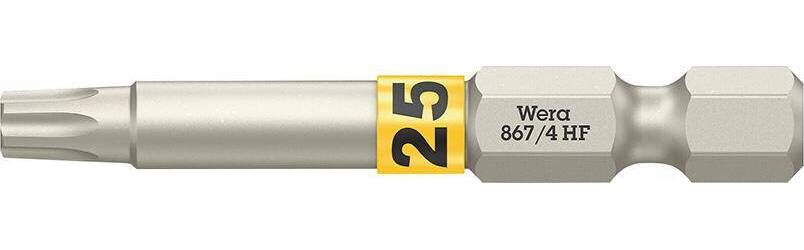 Produktbild Wera Bit zähhart 1/4 Zoll DIN 3126 E6,3 T25x50 mm