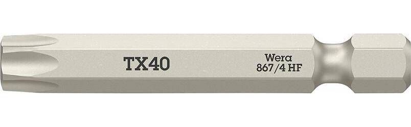 Produktbild Wera Bit zähhart 1/4 Zoll DIN 3126 E6,3 T40x50 mm