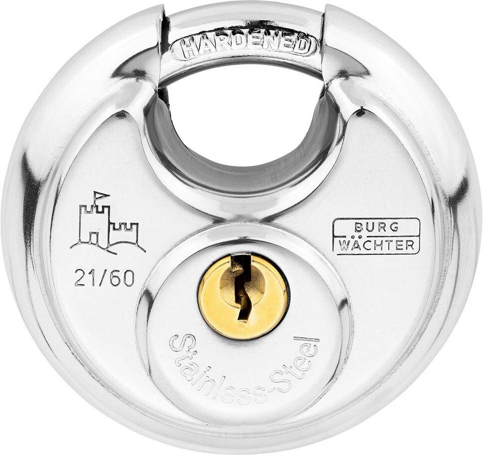 Produktbild BURGWäCHTER Diskusschloss Circle 21/60 Edelstahl
