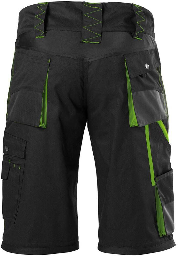 Produktbild Herren Bermuda 24 schwarz limegreen Größe 46 bild 2