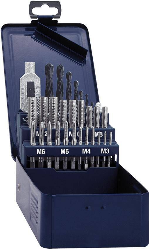 Produktbild FORUM Gewindeschneidwerkzeug Satz D352 HSS M3-12 Kern