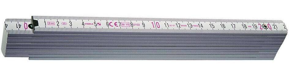 Produktbild Stabila Holz Gliedermaßstäbe Type 1407/11 GEO 3 meter