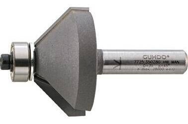 Produktbild Guhdo HW Fasefräser 35x18x57 mm 45 grad Schaft Zylindrisch 8 mm