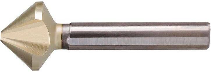 Produktbild Beck Kegelsenker 90 Grad 12,40 mm ungleiche Teilung HSS ZrN 3-Flächenschaft