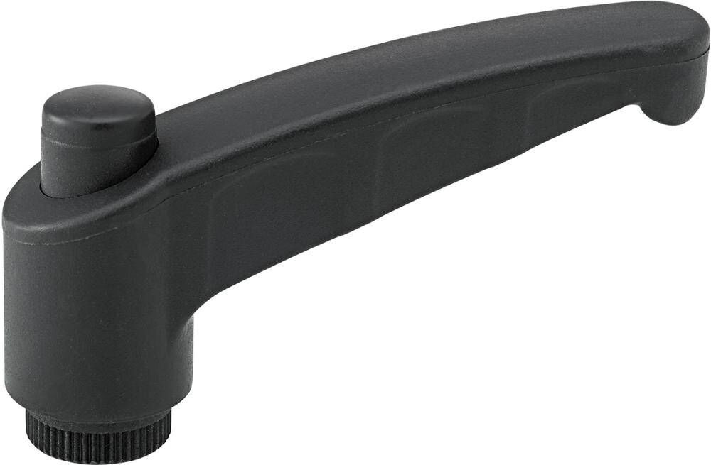 Produktbild Fortis Klemmhebel mit IG Thermoplast Größe 80 M10 Inhalt 2 Stück