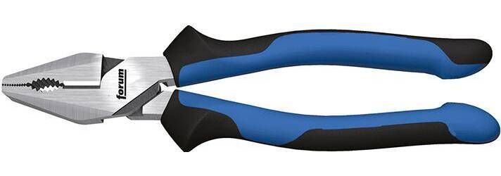 Produktbild FORUM Kraft-Kombinationszange 200 mm poliert mit 2 Komponenten Griffen