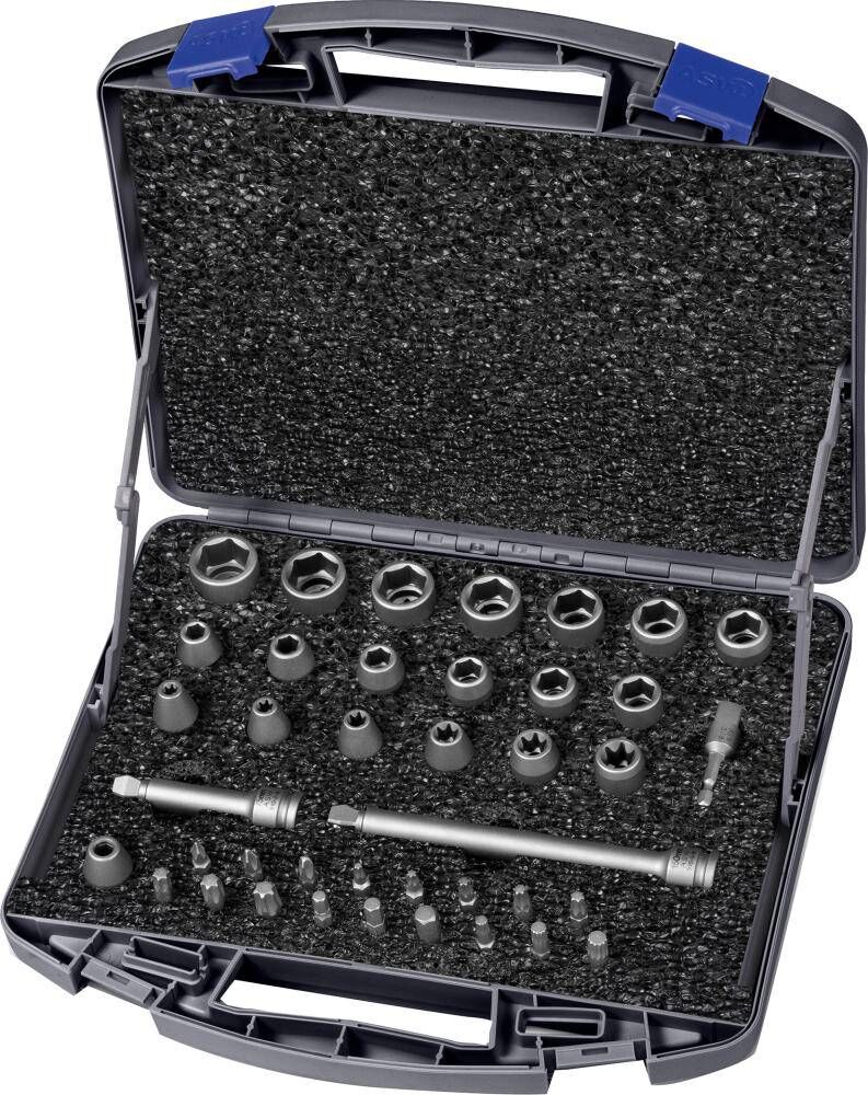 Produktbild ASW Kraft Steckschlüssel Satz 3/8 Zoll 40 teilig