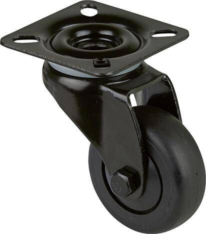 Produktbild BS Rollen Lenkrolle A800.A85.050 mit Platte Durchmesser 50 B 20mm 50 kg TPR