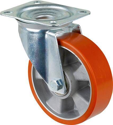 Produktbild BS Rollen Lenkrolle L400.B90 Rad 160 mm 300 kg Stahl verzinkt