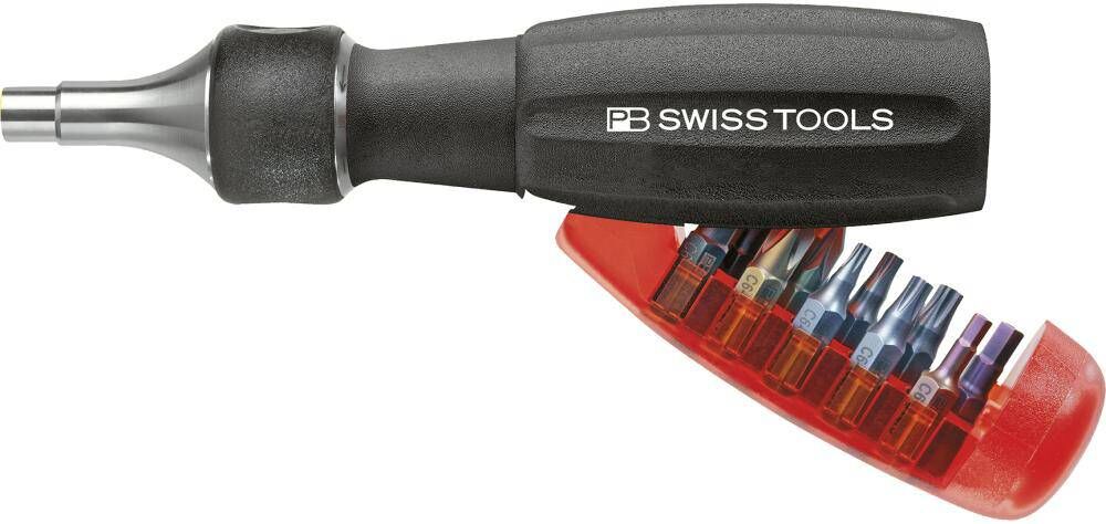 Produktbild PB Swiss Tools Magazin-Bithalter lang 10-teilig mit Ratsche