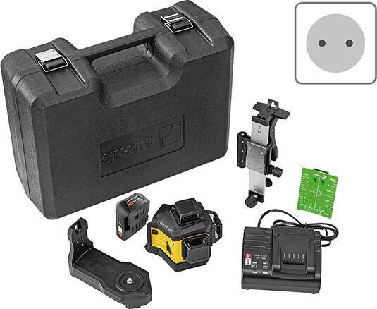 Produktbild Stabila Multilinien Laser LAX 600G 7 teilig mit Akku und Ladegerät