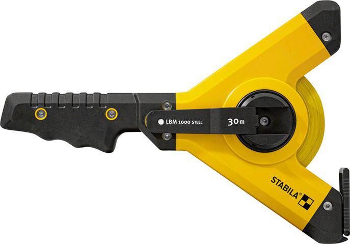 Produktbild Stabila Rahmenbandmaß Stahl 30 meter x 13 mm Maßanfang B