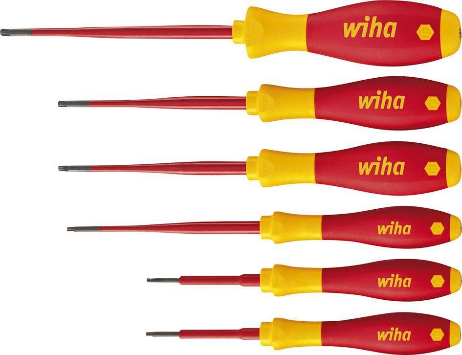 Produktbild Wiha Schraubendreher Satz VDE slim 6-teilig T8-25