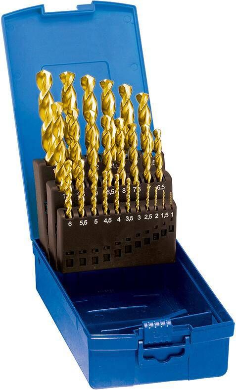 Produktbild FORUM Spiralbohrer Satz D338TI HSSE 1-5,9 mm