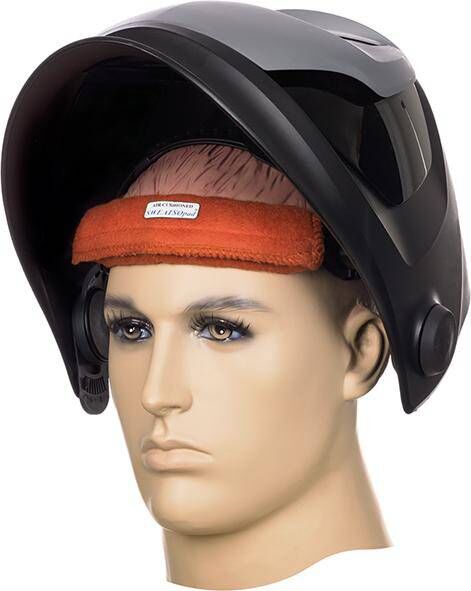 Produktbild Stirnschweißband für Solar Helme orange bild 2