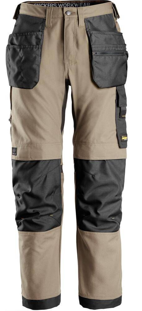 Produktbild Hultafors Stretch Arbeitshose HP Snickers khaki schwarz Größe 60