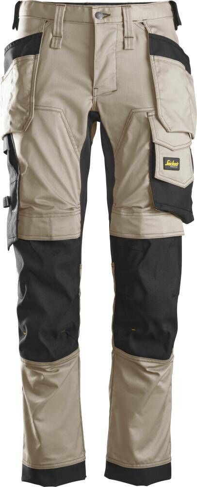 Produktbild Hultafors Arbeitshose mit Holstertaschen khaki schwarz Größe 48