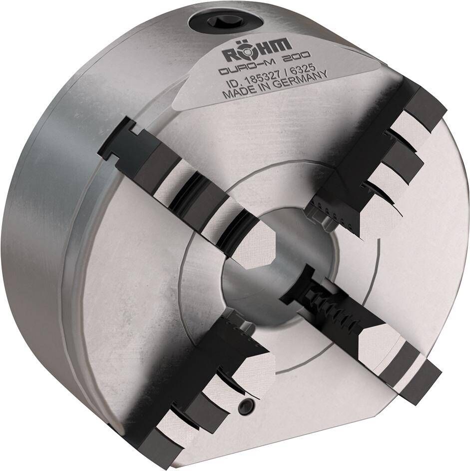 Produktbild Röhm Vierbacken Drehfutter DURO-M 200/4 DIN 6350