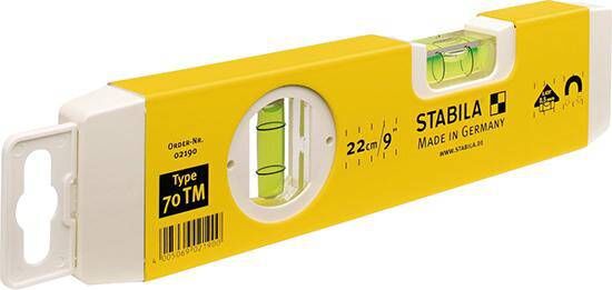 Produktbild Stabila Wasserwaage Typ 70 TM 22 cm