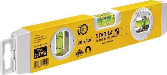 Produktbild Stabila Wasserwaage Typ 70 TMV 26 cm