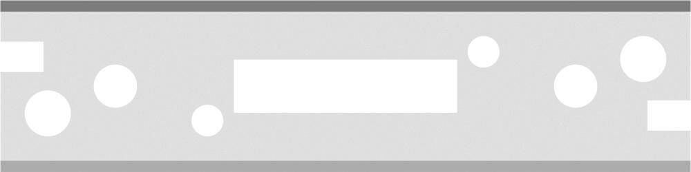 Produktbild Ulmia Wechselmesser 10 Stück Lochabstand 32 mm