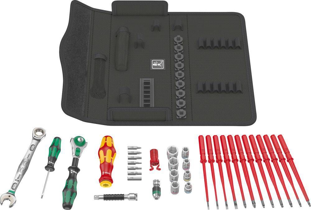 Produktbild Werkzeugsortiment W1 Zoll Wartung 35 teilig in Textilbox bild 9