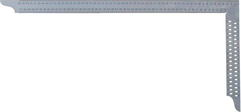 Produktbild FORUM Zimmermannswinkel mit Anreiß 700 x 300 mm nahtlos