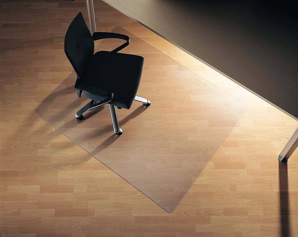 Produktbild Miltex Bodenschutzmatte Ecogrip Solid BxT 120 x 90 cm Hartböden transparent