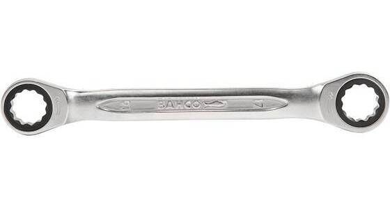 Produktbild BAHCO Doppel Ringratschenschlüssel 17x19 mm
