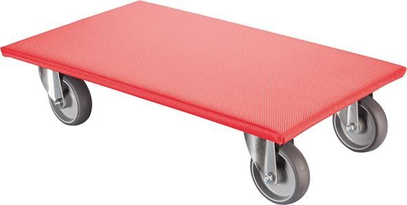 BS Rollen Allzweckroller 850 rot, 350 x 600 mm TK 330 Produktbild BS Rollen Allzweckroller 850 rot, 350 x 600 mm TK 330