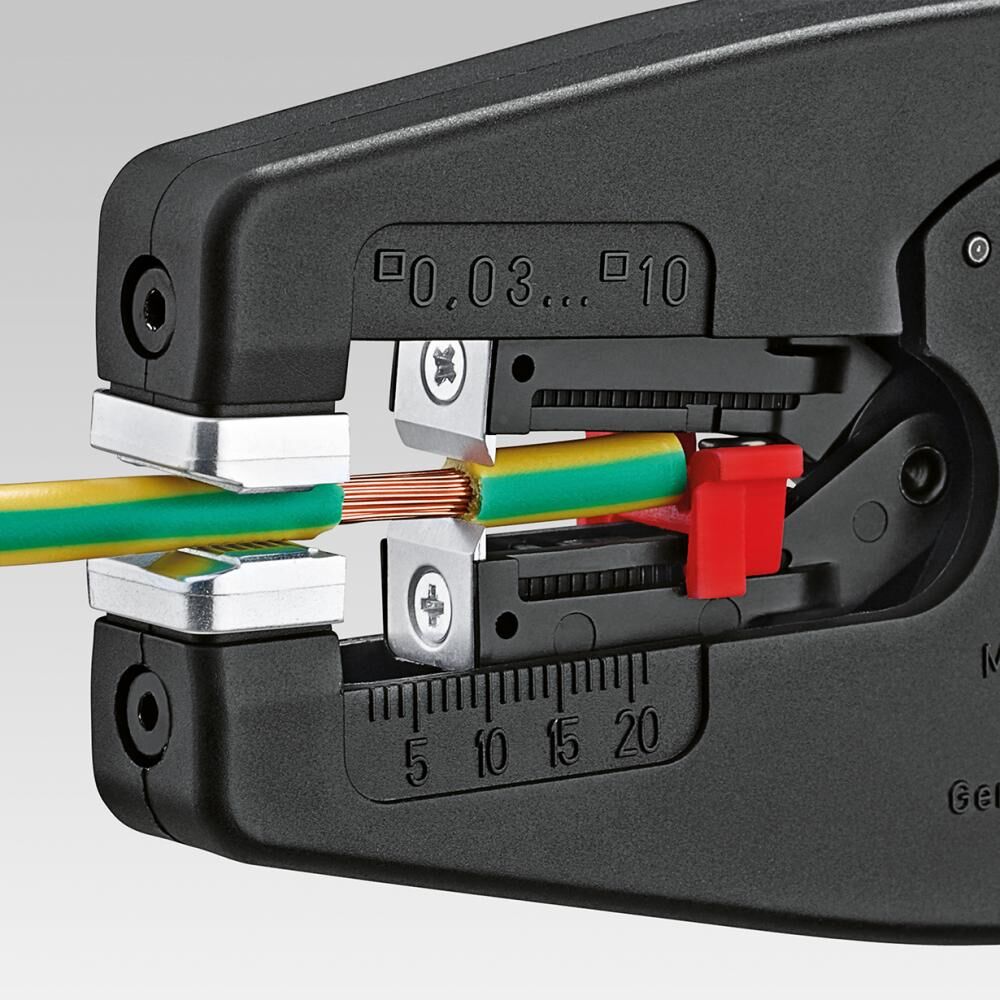 Knipex Automatik-Abisolierzange 195mm Produktbild Knipex Automatik-Abisolierzange 195mm bild 2