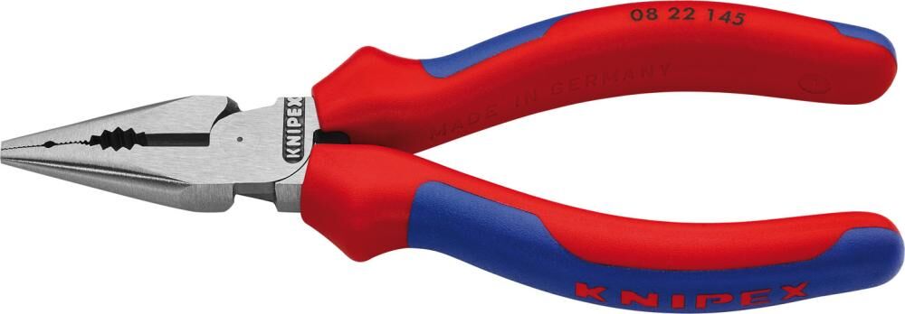 Knipex Spitzkombizange pol. 145mm m.M.K.Griff Produktbild Knipex Spitzkombizange pol. 145mm m.M.K.Griff