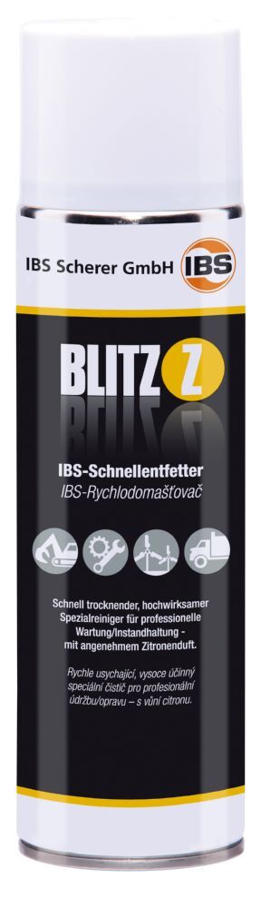 IBS Scherer Schnellentfetter Blitz-Z 0,5 Liter Produktbild IBS Scherer Schnellentfetter Blitz-Z 0,5 Liter