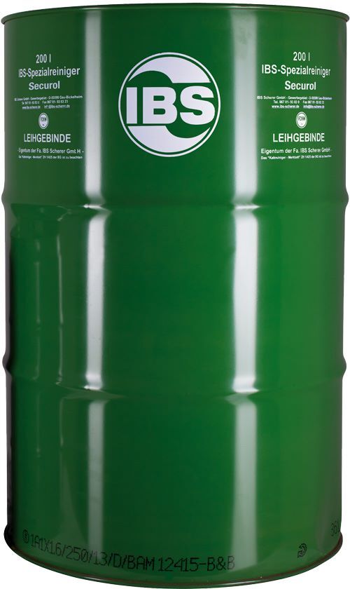 IBS Scherer Spezialreiniger Securol 200 Liter Fass Produktbild IBS Scherer Spezialreiniger Securol 200 Liter Fass