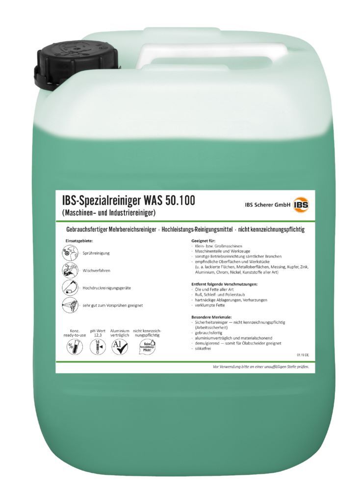 IBS Scherer Spezialreiniger WAS 50.100 im IBC Container 1000 Liter Produktbild IBS Scherer Spezialreiniger WAS 50.100 im IBC Container 1000 Liter