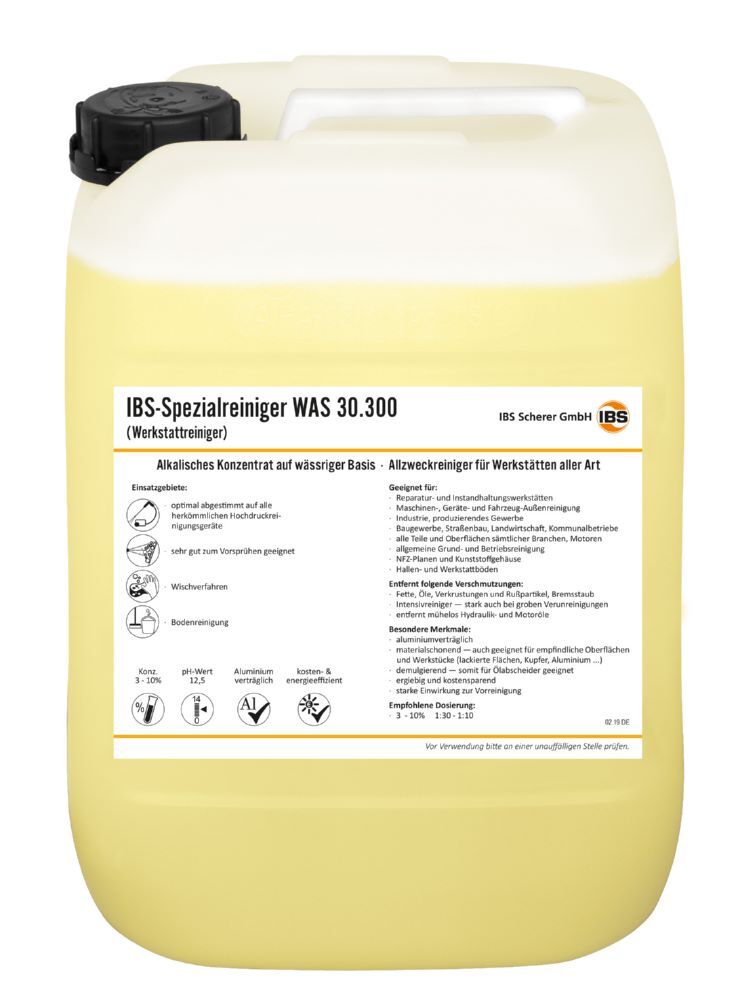 IBS Scherer Spezialreiniger WAS 30.300 im IBC Container 1000 Liter Produktbild IBS Scherer Spezialreiniger WAS 30.300 im IBC Container 1000 Liter