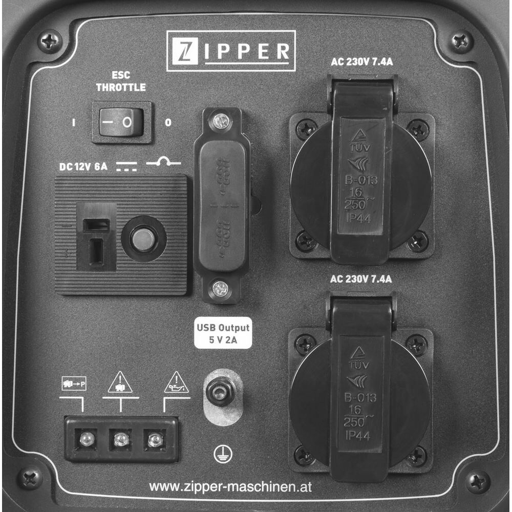 ZIPPER Stromerzeuger Inverter ZI-STE2000IV max. Leistung 2000W Produktbild ZIPPER Stromerzeuger Inverter ZI-STE2000IV max. Leistung 2000W bild 3