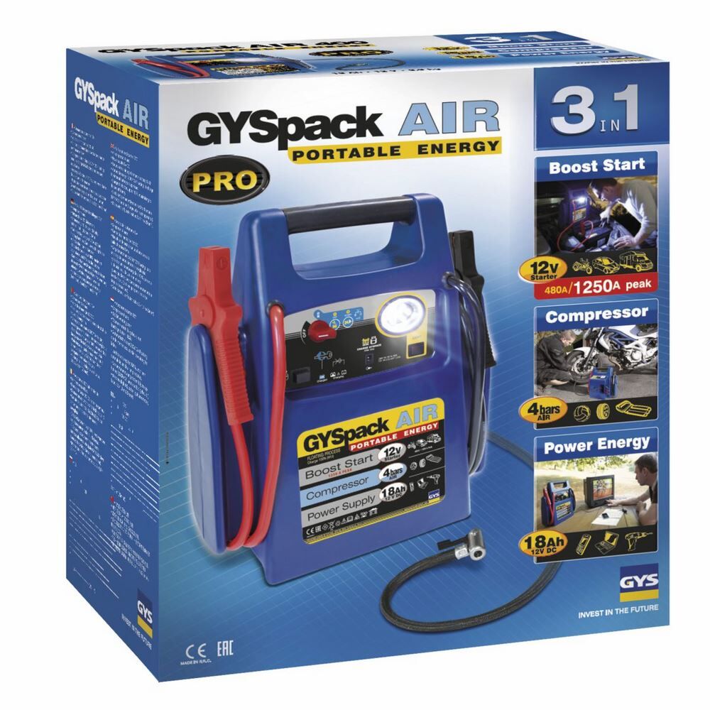 Startgerät GYSPACK AIR Startgerät GYSPACK AIR