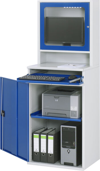 RAU Computer-Station SMK 650x520x1770 MG T250 Produktbild RAU Computer-Station SMK 650x520x1770 MG T250 bild 3