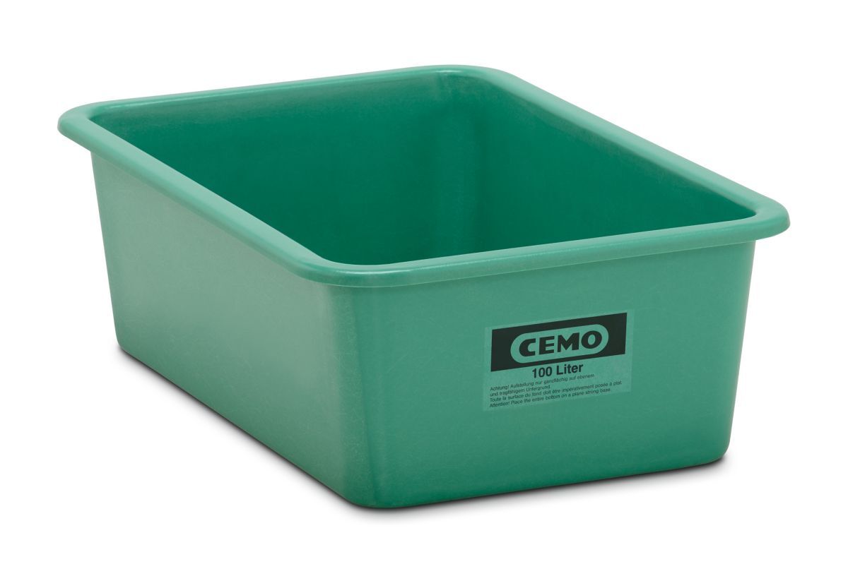 Cemo Rechteckbehälter GFK 100 Liter Produktbild Cemo Rechteckbehälter GFK 100 Liter
