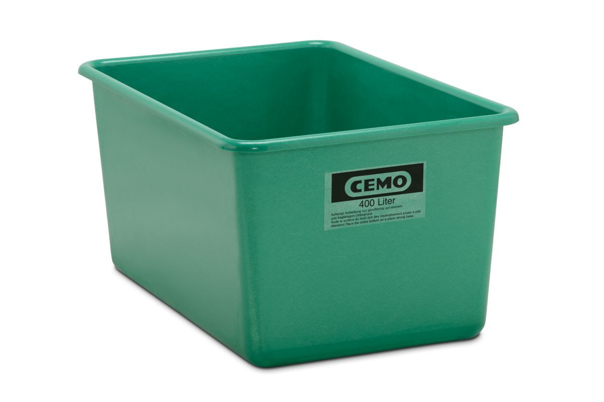 Cemo Rechteckbehälter GFK 400 Liter Produktbild Cemo Rechteckbehälter GFK 400 Liter