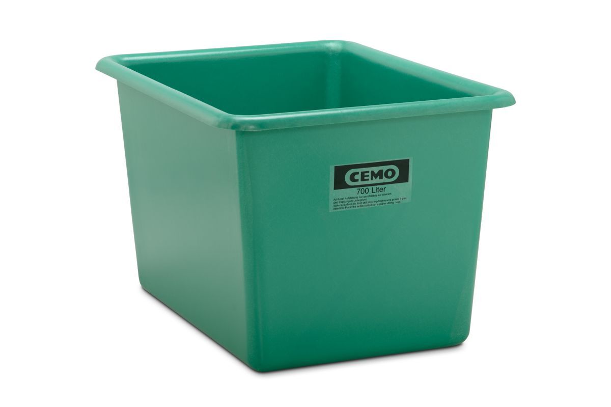 Cemo Rechteckbehälter GFK 700 Liter Produktbild Cemo Rechteckbehälter GFK 700 Liter