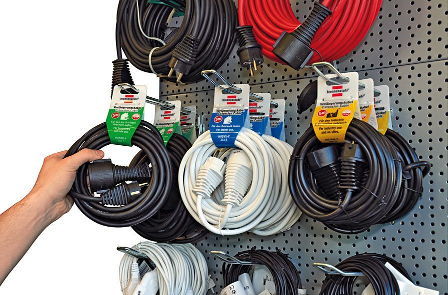 Brennenstuhl Verlängerungskabel Kunststoff 5m weiß H05VV-F 3G1,5 Brennenstuhl Verlängerungskabel Kunststoff 5m weiß H05VV-F 3G1,5