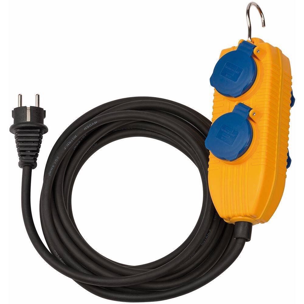 Brennenstuhl Baustellenkabel IP54 mit Powerblock 5m schwarz H07RN-F3G1,5 Brennenstuhl Baustellenkabel IP54 mit Powerblock 5m schwarz H07RN-F3G1,5